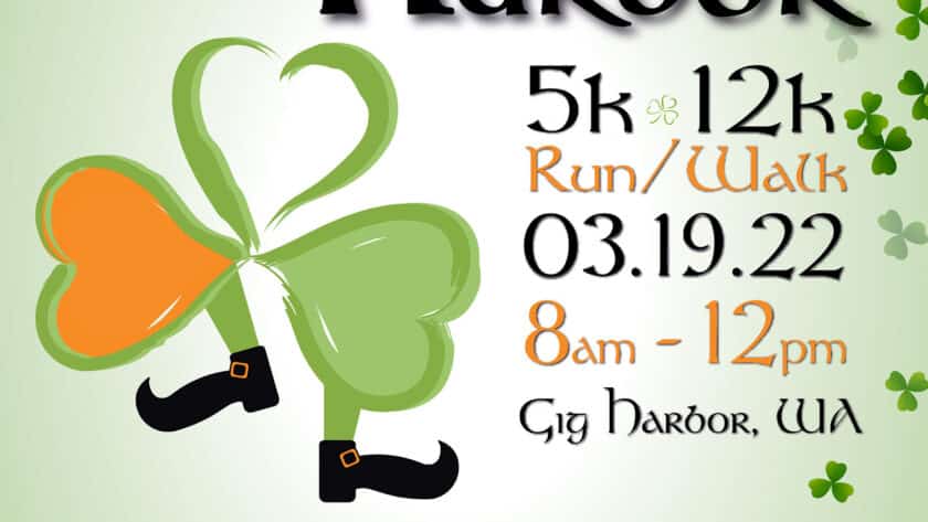 The Shamrock'n the Harbor run/walk, a fundraiser for the Gig Harbor Senior Center, is scheduled for March 19, 2022.