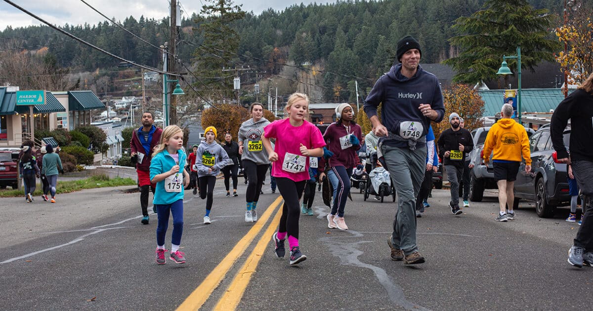 Annual Turkey Trot fights hunger Gig Harbor Now A hyperlocal