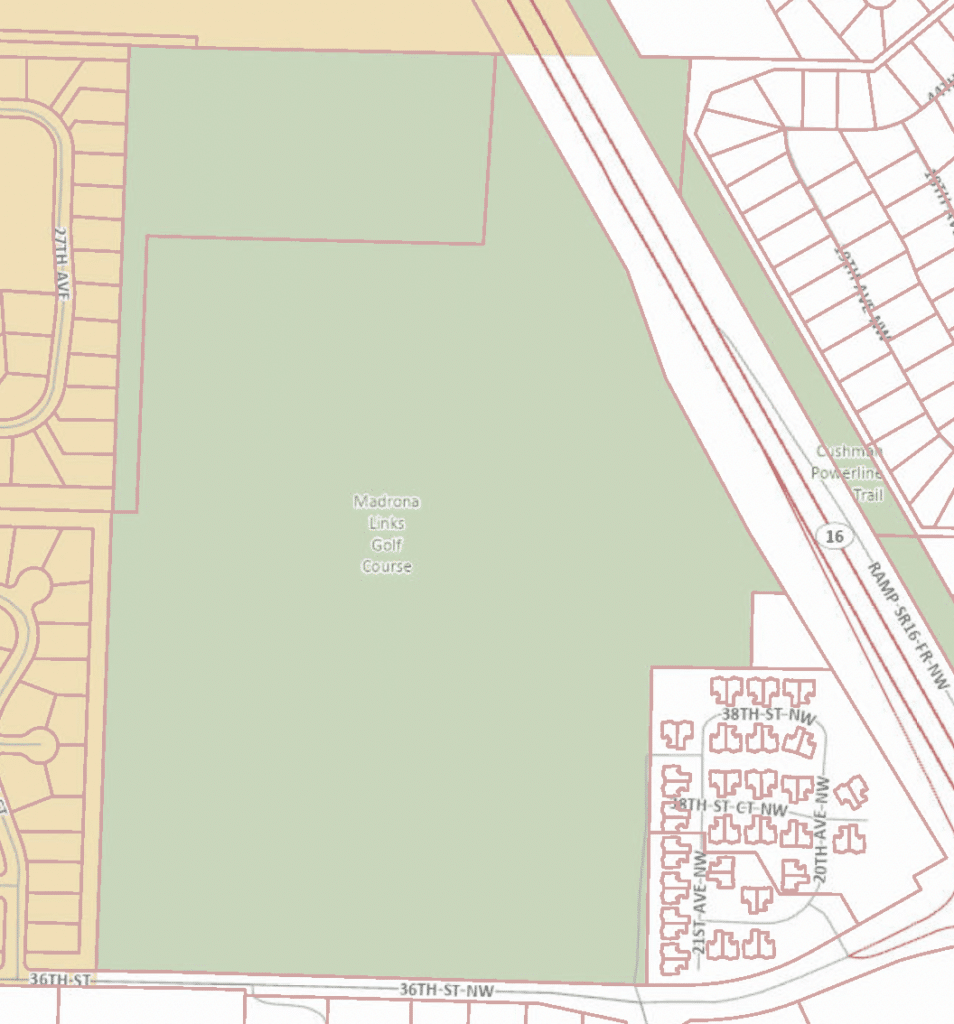 madrona links map